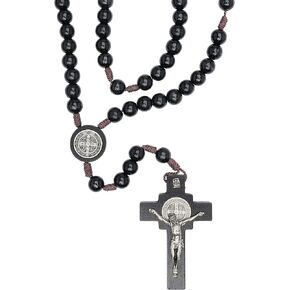 Intercession Mens St Bennedict Large Rosary