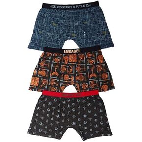 Men's Star Trek Repeat Pattern Boxer Shorts Set of 3 (L)