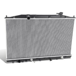 DNA MOTORING OE Style 1-Row Aluminum Cooling Radiator Compatible with 11-17 Honda Odyssey 3.5L AT, OEM-RA-13446, 19010RV0A51, 19010RV0A61