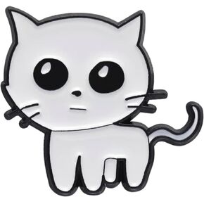 TBH Autism Cat Creature Autistic Meme Yipee Yippee Ears Whiskers Tail 1" Enamel Pin Badge
