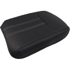 Center Console Cover Armrest Leather Covers for Honda Pilot 2023 2024 2025(Black) 2024 Ridgeline/Passport Armrest Pad Lid Cushion Console Protector Vegan Leather Extra Soft