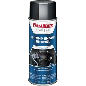 PlastiKote 203 Universal Black Engine Enamel, 12 oz.