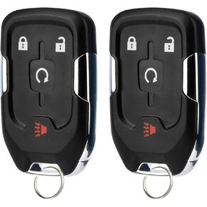 Smart Key Fob Keyless Entry Remote fits 2018 2019 GMC Terrain (HYQ1AA, 13584512), Set of 2