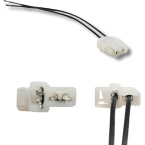 Automotive Small Alternator Plug Connector Pigtail Permanent Magnet Generator 2 PIN Compatible with GM Chevrolet Corvette GMC Pontiac Saturn Nissan Toyota Mitsubishi Honda Acura Lexus