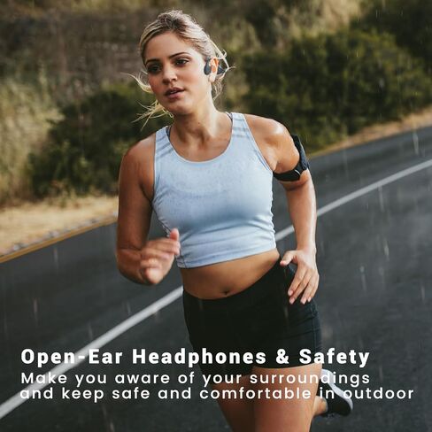 Swimming Headphones, IPX8 Waterproof Earbuds for Swimming 32GB Swimming MP3 Player Wireless Bluetooth 5.4 in-Ear Waterproof Headset 18H Playing time with Mic for Swimming, Cycling, Workout in Saudi Arabia