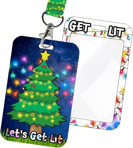 Bite Me! Inappropriate Christmas Lanyards and Badge ID Holders - 10 Pack in Saudi Arabia