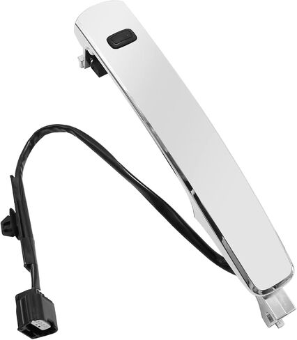 مقبض الباب الجانبي للسائق الأمامي الأيسر مع مفتاح ذكي، استبدال مقبض الباب الخارجي من الكروم لسيارة Nissan Rogue 2010-2013 يستبدل #80640-CZ31A، 80640-CZ31B، 80645-CA000 in Kuwait