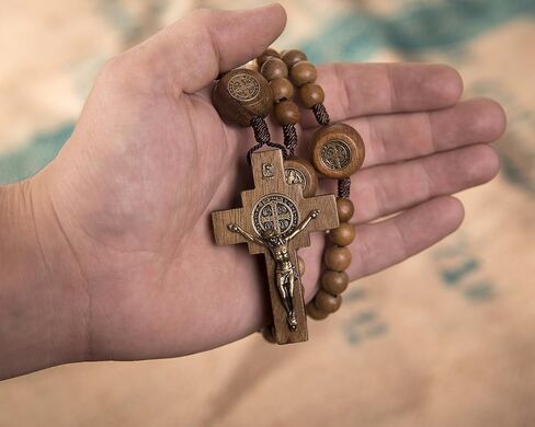 Intercession Mens St Bennedict Large Rosary in Kuwait