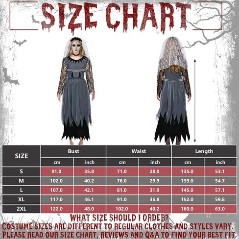 Corpse Bride Costume Women Halloween Day of the Dead Zombie Dress Women's Dia de los Muertos Rose Flower Costume in Saudi Arabia