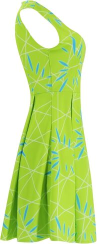Joy Costume Womens Disgust Dress Adults Inside Cosplay Out 2 Halloween Costume Joy Disgust Emotions Skater Dress in Saudi Arabia