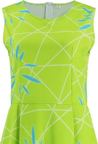 Joy Costume Womens Disgust Dress Adults Inside Cosplay Out 2 Halloween Costume Joy Disgust Emotions Skater Dress in Saudi Arabia