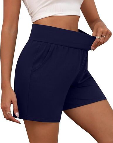 Neer 3 قطع من السراويل الرياضية النسائية القطنية عالية الخصر وواسعة الساق سراويل اليوغا المرنة للتمرين في صالة الألعاب الرياضية مع جيوب in Kuwait