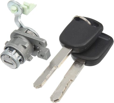 X AUTOHAUX 1 Set Driver Side Door Lock Cylinder Kit w/2 Keys 72181-SDA-A11 for Honda Accord EX LX 2.4L 3.0L 03-07 for Honda Accord Hybrid 3.0L 05-07 in Saudi Arabia