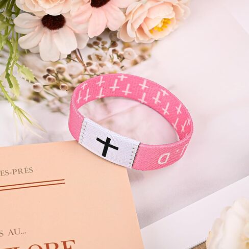Daily Bible Verse WWJD Bracelet, Christian Jesus Bracelet for Women Men, Jesus Gift Wristband, WWJD Bracelet - What Would Jesus Do Bracelet in Kuwait