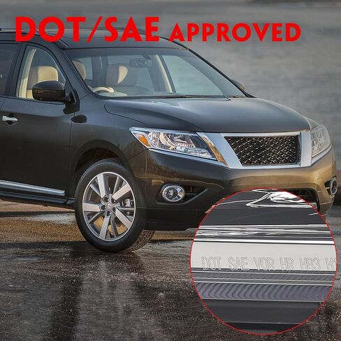 Huray Halogen Headlight Assembly Fit for Nissan Pathfinder 2013 2014 2015 2016 RH OE Factory LED DRL Projector Headlamp w/o Bulbs Replacement Right Passenger Side in Saudi Arabia