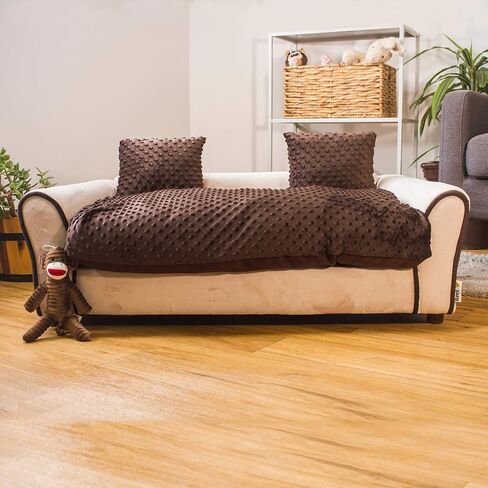Keet Westerhill Pet Sofa Bed, Medium (28x20x12) Khaki in Kuwait
