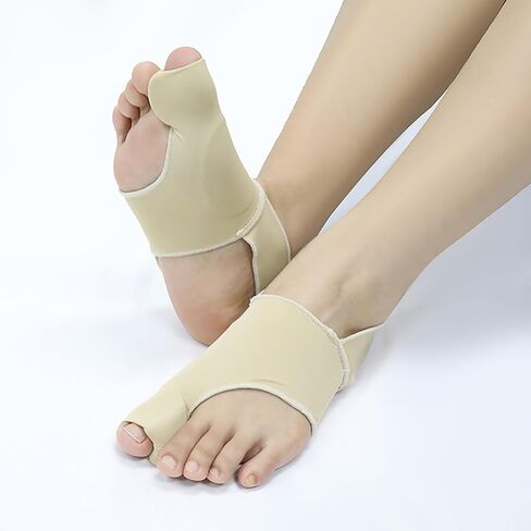 Bunion Relief Sleeves Bunion Pads Brace Cushions Toe Straightener with Silicone Gel Big Toe and Pinky Separator Spacer Hallux Valgus Relief Kit Pack (Large) in Saudi Arabia