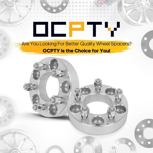 OCPTY 5x4.5 to 5x108 Wheel Adapters for Accord for Avalon for Camry for Civic for CL for Crosstour 1.25 inch 12x1.5 Studs 74mm Hub Bore Forged Hub Centric Wheel Adapters 5 lug 2PCS in Saudi Arabia