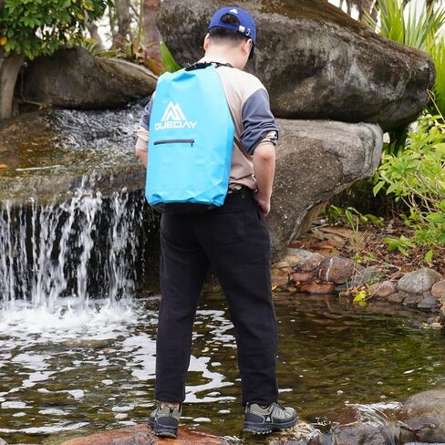 Queday Waterproof Hiking Shoes Mens Lightweight Walking Shoes Daily Hike Trekking Trail Outdoor Camping Climbing in Kuwait