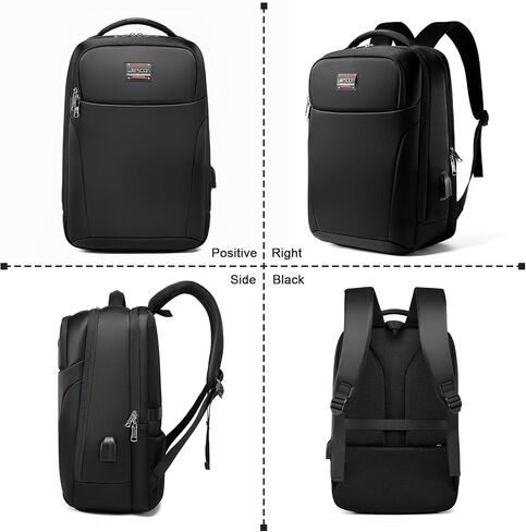 Stylish Business Backpack,Travel Laptop backpack, Daily Office Work Backpack with USB Charging Port,Lightweight Rucksack for Men and Women in Saudi Arabia