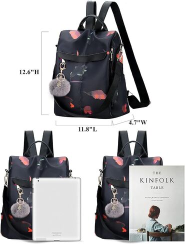 COFIHOME Backpack Purse for Women Anti-theft Bag Waterproof Nylon Lightweight Backpack College Bookbag Shoulder Bag Travel Bag in Saudi Arabia