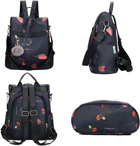 COFIHOME Backpack Purse for Women Anti-theft Bag Waterproof Nylon Lightweight Backpack College Bookbag Shoulder Bag Travel Bag in Saudi Arabia