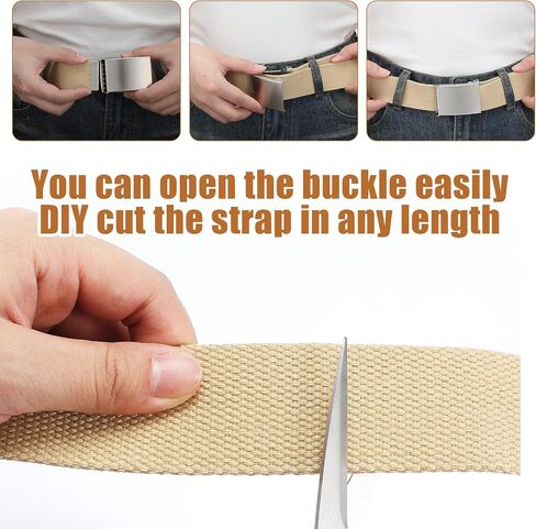 Geyoga 6 Pack Golf Belts for Men Men's Golf Web Belt Golf Nylon Web Belt Size Up to 55" Adjustable Solid Golf Web Belt in Saudi Arabia