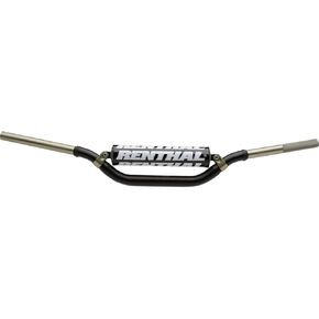 Renthal 994-01-BK-02-185 Twinwall Black 1-1/8" Aluminum Handlebar