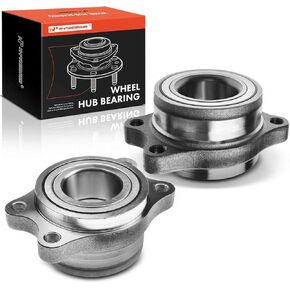 A-Premium 2 x Rear Wheel Bearing and Hub Assembly Compatible with Nissan 240SX 1989-1998 2.4L