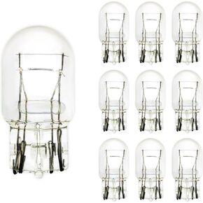 7443 Brake Light Bulb 10 Pack,T20 Automotive Tail Light Bulb 7443 Miniature Bulb Mini Bulb Reverse Light,Replacement for Cars,Trucks,SUVs