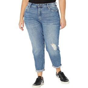 KUT from the Kloth Plus Size Rachael Mom Jeans in Noticable