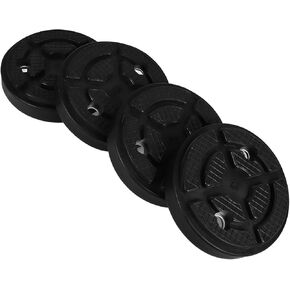 Homoyoyo Lift Rubber Mat Bling Accessories for Car Elevator Brackets Car Stands Cars Accessories 2 Post Lift Jacking Lift Pad Car Jack Stand Floor Jack Pad Two-Post Lifting Pad Black 4pcs