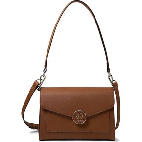 Nine West Natala Top Handle Flap, Saddle Tan
