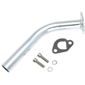 90 Degrees Exhaust Pipe for Predator 212 212cc 208 208cc for Honda GX160 GX200, for Go Kart & Mini Bikes