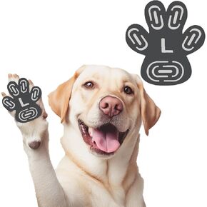 Dog Paw Protector, Anti-Slip for Senior Dog, Dog Paw Sticker with Strong Traction, Toe Grips for Prevent Sliping on Harwood Floor,Protector for Hot Pavement XXL 5sets 20pcs