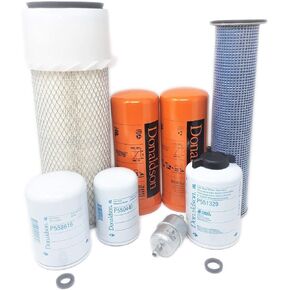 CFKIT Maintenance Filter Kit Compatible with CASE 580SK Loader Backhoes