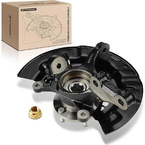 A-Premium Front Steering Knuckle & Wheel Bearing Hub Assembly Compatible with Toyota Camry 2012-2017, Avalon 2013-2016, w/5-Lug, Left Driver Side