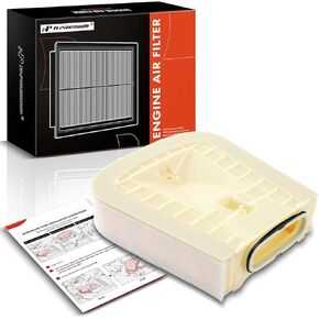 A-Premium Engine Air Filter Compatible with Porsche Cayenne 2019-2023, Macan 2024 & Audi Q8 2019-2023, RS Q8 2020-2024, SQ7 2020-2024, SQ8 2020-2023, 2.9L 3.0L 4.0L, Replace# 95813384300