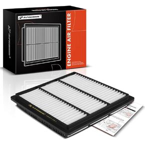 A-Premium Engine Air Filter Compatible with Dodge Ram 50 1991-1993, Stealth 1991-1996 & Mitsubishi 3000GT 1991-1999, Diamante 1992-1996, Mighty Max 1991-1996, Montero 1992-1994, Montero Sport