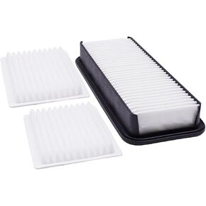 Cab Air Filter Kit T1855-71600 6A671-75090 014520-0804 Air Filter Kit for Kubota Cabin Compatible with Kubota KX033-4 M5040 M954 M9960