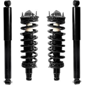 4PCS Front & Rear Strut Assembly Fits Jeep Liberty 2002-2012 | Fits Dodge Nitro 2007-2011 Shock Absorbers Replacement #171577L, 171577R, 437203