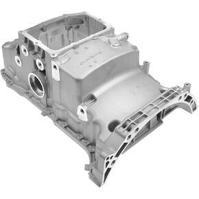 A-Premium Upper Engine Oil Pan Sump with Drain Plug Compatible with Mercedes-Benz C300 2016-2017, GLC300 2016-2017, 2.0L Turbocharged, AWD