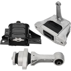 3PCS Engine Motor Automatic Transmission Mount Kit for Hyundai Elantra 2.0L 2017 2018, Replace# 21810F2000/A71210, 21950F2000/GP10136, 21830F9100/A71207