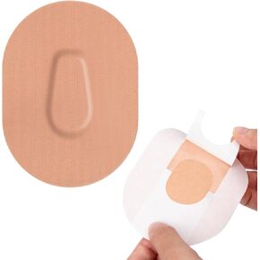 40 Packs Dexcom G6 Overpatch, Dexcom G6 Adhesive Patches Waterproof for 10-14 Days Long Stay, No Glue in The Center by SUNMON (Pink)
