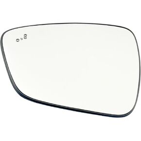 Right Passenger Side Mirror Glass Heated w/Blind Spot Without Auto Dimming Compatible with for Ford Escape 2020 2021 2022 2023 2024 Right Side Mirror Replacement Glass With Backing Plate (Right)