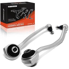 A-Premium 2 x Front Rearward Lower Control Arm, with Ball Joint & Bushing, Compatible with Mercedes-Benz - 2001-2011 - C230 C240 C280 C320 C350 & SLK280 SLK300 SLK350 & CLK320 CLK500 CLK550