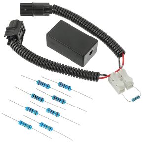 VCM Muzzler Harness Disable Kit with 4 Types of resistors Compatible with VCM for h-onda 3.5L V6 Engine, h-onda A-cura 2013+, P ilot 2009+, A ccord 2008+, R idgeline 2007+