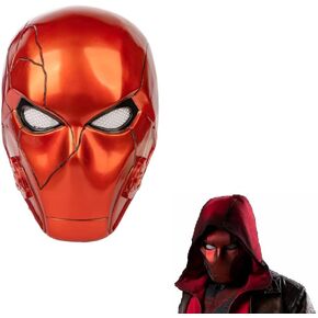 Xcoser UTRH Mask Helmet Red Hood Mask for Movie Cosplay Adult DIY