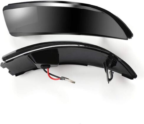 مجموعة مصابيح إشارة الانعطاف الجانبية المتتابعة الديناميكية LED عدسة مدخنة متوافقة مع Fo rd 2008-2017 Fiesta MK7 2012-2017 B-Max in Kuwait