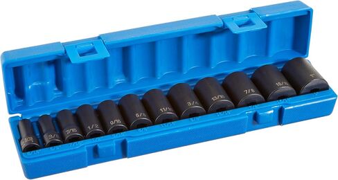 Grey Pneumatic (1213MSD) 3/8" Drive 13-Piece Semi-Deep Metric Socket Set in Kuwait